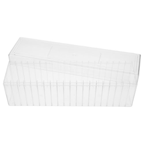 Caja organizadora transparente para coleccionistas de monedas