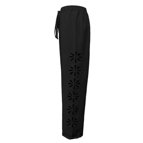 Pantalon jambes larges à ventilation active et cordon de serrage ergonomique