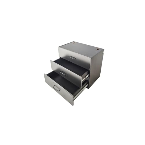 Image of Maykoosh Wall Mounted Storage Cabinet with Doors & Shelves Garage & Home Organization Metal /32x28x20 Drawer Cabinet