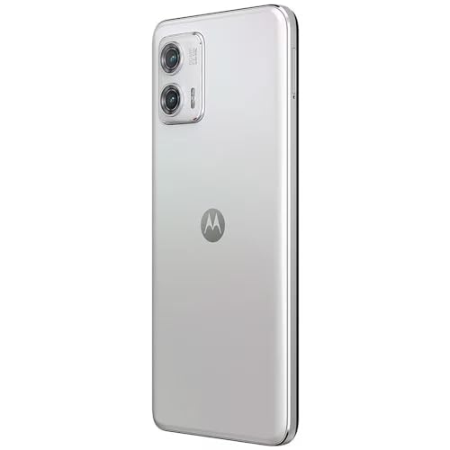 Smartphone Motorola Moto G73 5G 128GB - Branco, RAM 8GB, Câmera 50MP, Selfie 16MP e Tela 6,5
