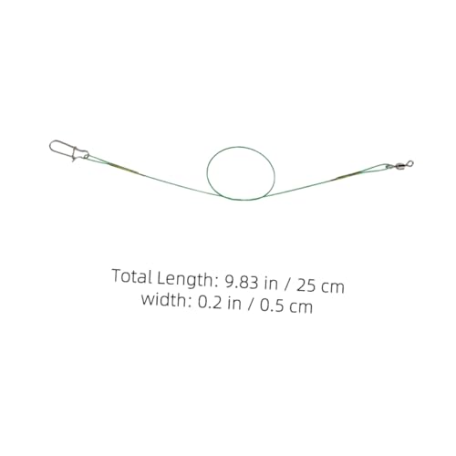 Mikikit 30 piezas Equipo de pesca con alta resistencia miniatura 2