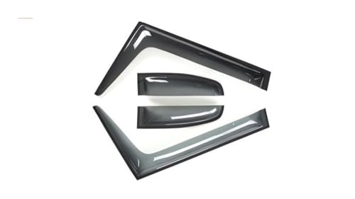 Déflecteurs de vent pour FJ Cruiser 2006-2023 : pare-soleil de fenêtre de voiture noirs