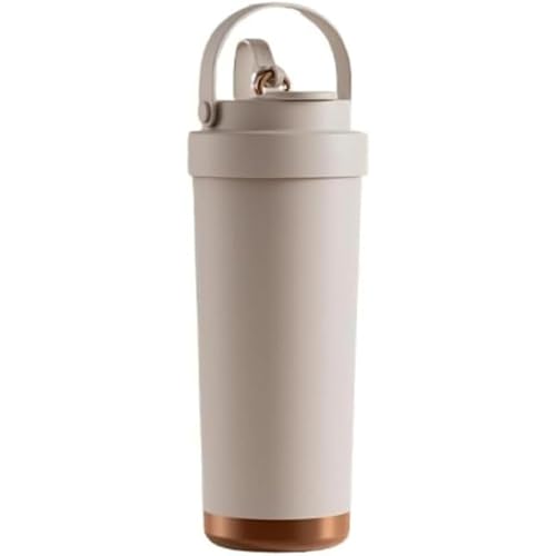 SLLS セラミックコート タンブラー 大容量 3WAY ストロー付き 真空断熱 保温保冷 コーヒー 水筒 車載対応 おしゃれ 持ち運び便利 漏れ防止 蓋付き