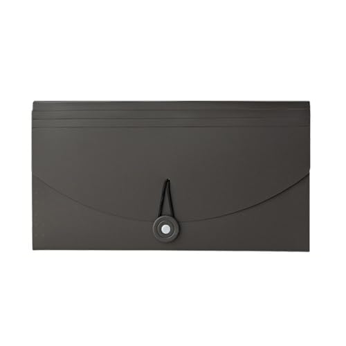 家計管理 ファイル レシートホルダー おしゃれ レシートケース 領収書 レシート 管理 書類 収納 ファイル 納付書 長型封筒 入れ インデックスシート付き SUKITTO (コーヒー)