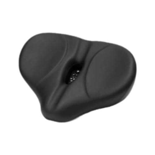 Selle de vélo en cuir PU surdimensionnée pour s'entraîner sans douleur