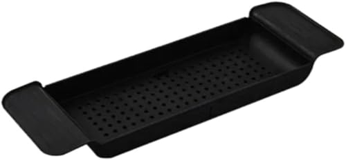 Bandeja extensible para bañera y estante de almacenamiento retráctil 2