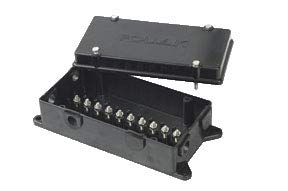 Pollak 52-248p Junction Box,10-Terminal,Pkgd
