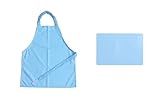 LLTCMAOYI Montessori Work Apron And Mat Set, Waterproof Apron, Reusable