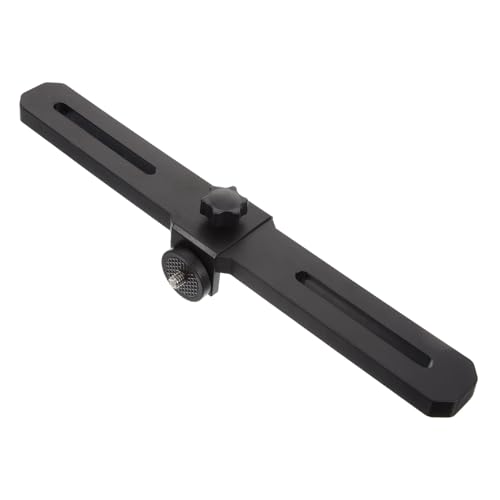 UPKOCH Soporte Para Cámara Réflex Digital Trípode Rodaje Grabación Vlogs Pararse Micrófono Soportes De Montaje De Tiras De Luz Soportes De Montaje De Barra De Luz Metal Negro