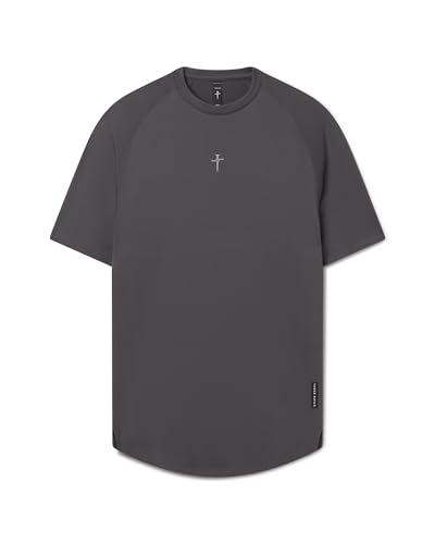 THREE NAILS Pro-Tech Tee - Sweat-Wicking, Lightweight, Athletic tee for Men
