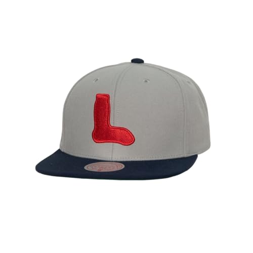 Gorra Snapback Boston Red Sox gris y azul miniatura 2