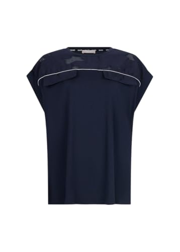T-shirt Liu Jo femme mode chic à manches courtes et détails transparents