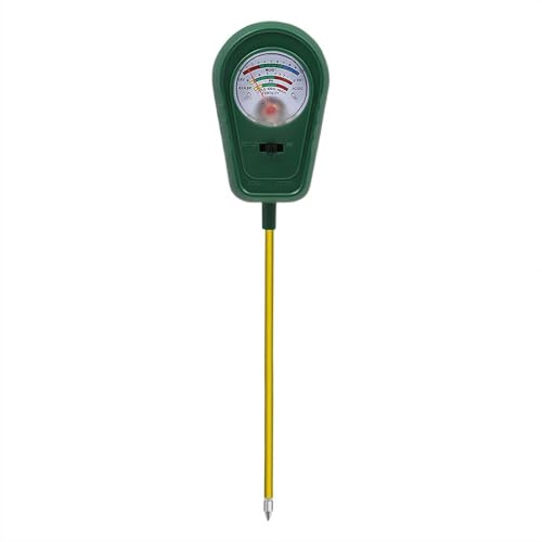 Kit de prueba de suelo, medidor de humedad del suelo 2025/medidor de pH del suelo/probador de suelo de fertilidad, higrómetro de suelo 3 en 1 para jardín, granja, medidor de humedad de cuidado para