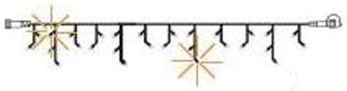 Star Trading 491-14 Exterior 49lamps Negro - Iluminación Decorativa (49 Lamp(s), Blanco cálido, 1 W, Negro, IP44, 13,5 cm)