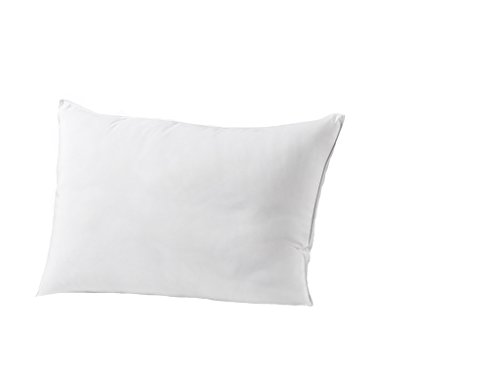 Exquisite Hotel King Size Bed Pillow- Single White Hotel Pillow- Gel Fiber Filled Firm Gel Pillow with Classic Cover- Best Pillow for Side Sleepers & Back Sleepers