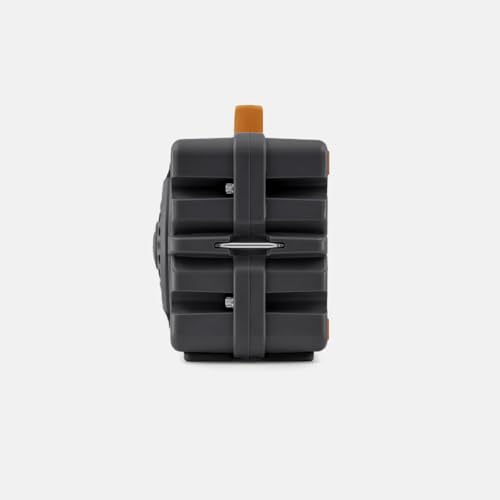 Image of Turtlebox Original Gen 3: Portable Outdoor Bluetooth Speaker - Ultra-Loud (120dB), Waterproof (IP67), Rugged, Impact-Resistant, 3-Day Battery | Party Mode: Unlimited Pairing Stereo, Gray /Burnt Orange