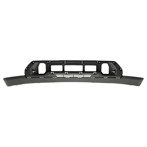 PENSUN Front Bumper Valance Replacement with Tow Hook Holes & Skid Hole, Front Lower Bumper Cover Fit For GMC Sierra 1500 2019-2021– OEM Style Durable ABS - Thumbnail 3