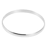 JOINPAYA Pulsera de Acero Inoxidable para Mujer 6x65mm, Brazalete Liso Unisex, Joyería de Muñeca Ligera y Cómoda para Fiestas, Graduaciones y Uso Diario, Obsequio Romántico y Elegante