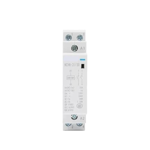 Contacteur monophasé CHINT NCH8G-20-22 pour rail DIN 20A AC