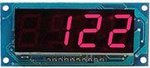 DMO-36HR Digital panel meter, red LED, range: 2V
