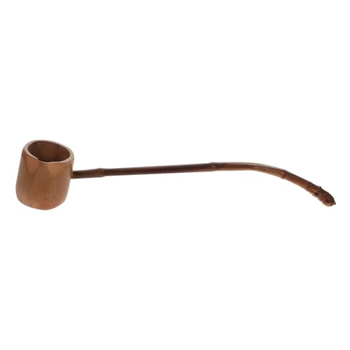 Garneck Long-handled Bamboo Water Ladle Extra Large Tea Ceremony Scoop for Japanese Tea Ceremony