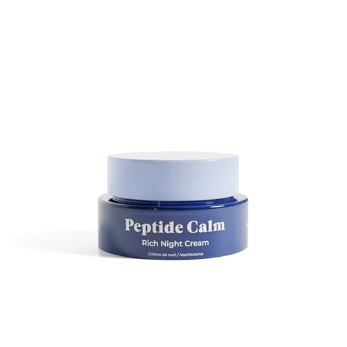 Image of The Beauty Crop Peptide Calm Rich Night Cream - Deeply Hydrating & Restoring - Plumps Fine Lines - Fragrance-Free - 50 ml