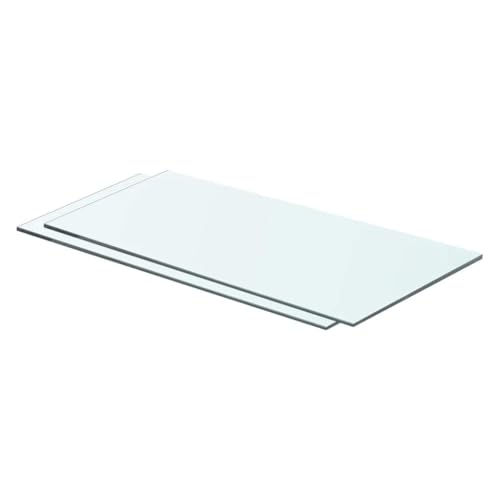 zylophax 2 baldas de cristal templado transparente 60 x 25 cm, estantería de pared flotante, estantería para paredes, estantería colgante, estantería de pared, barra de cuadros, estantes flotantes