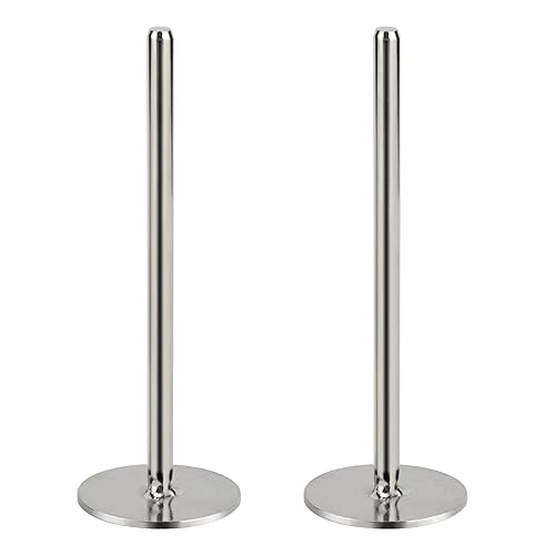 Image of 2 Pcs Stainless Steel Cake Heating Core for 8/9/10 Inch Big Round Cake Pan, Silver Heating Rod Cake Baking Supplies, 4.4 x 1.5 Inch
