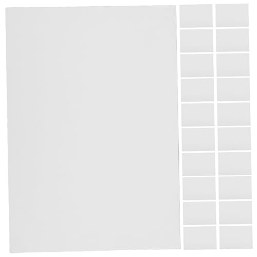Papier à dessin blanc épais Lurrose lot de 100 feuilles pour enfants