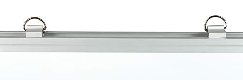 Idena 568019 - whiteboard met aluminium frame en pennenbakje, ca. 60 x 40 cm groot, geschikt voor wandmontage, ideaal… - Image 4