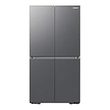 Samsung 649 Litre Four Door American Fridge Freezer with Autofill Pitcher - Stainless Steel