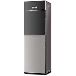 Dispensador De Agua Carga Inferior BJHYN Enfriador Agua Carga Inferior Independiente Dispensador Agua Hielo/Tibio/Caliente 3 usos Tres Salidas Agua Independientes para la Escuela de la Oficina en el hogar