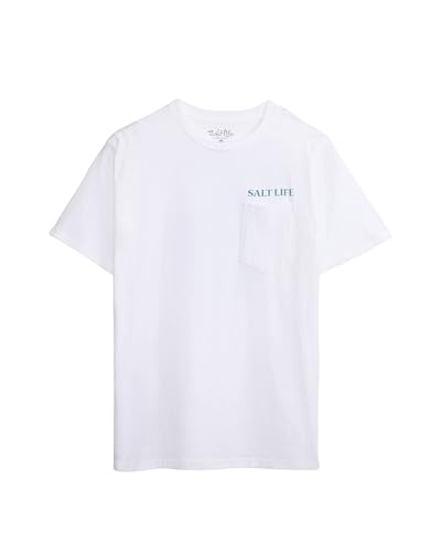 Salt Life Men's Salty Bass Short Sleeve Pocket Tee