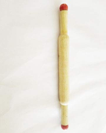 Image of made in india Belan Wooden Handmade, Kitchen Item, 14 Inches,White Light Weight