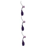 NOLITOY 3pcs Japanese Hanging Bell round Seal Design Bright Water Finish DIY Tassel Bell for Backpack