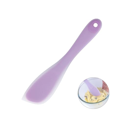 Hitzebeständiger Großer Silikon Spatel,BPA Free Silicone Turner Spatulas, Flexibler Nahtloser Teigschaber Kochlöffel,Spatula nonstick,Silicone Pfannenwender,Backen Kochen Silikon Küchenutensilien