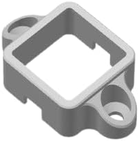 TAPERED Mounting Bracket Compatible with Govee PRO Model H706A H706C Outdoor Lights | Outdoor Home Lighting Brackets | Light Mount Bracket for PRO | Underglow (30pk, Clear)