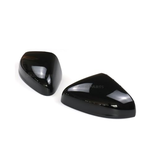 Coque de rétroviseur noir brillant pour Ford Fiesta MK8 et Puma