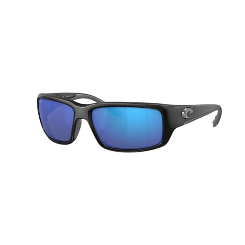 Image of Costa Del Mar Sunglasses For Men Fantail Mens Polarized Sunglasses 580G 59 | Polarized Fishing Glasses with UV Protection - Costa Sunglasses for Boating, Beach & Driving - 580G, 59