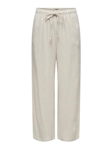 ONLY Onlsiesta Mw Pull-Up Linen Bl Pant PNT