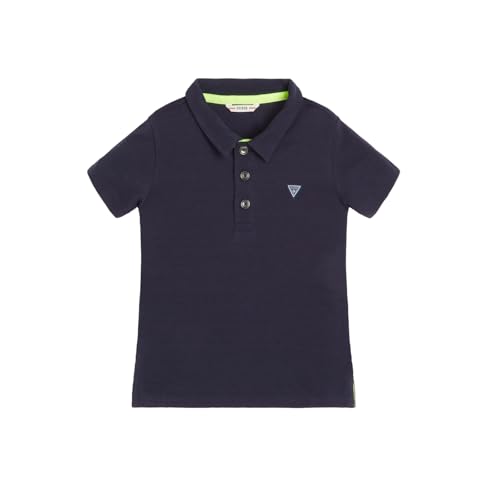 Polo GUESS garçon Eco Piquet - Maillot manches courtes enfant en maille respirante mode été