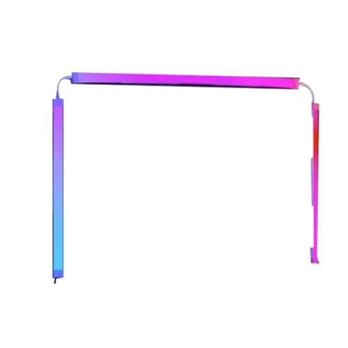 Migliori strisce LED per scrivania Bzocio Striscia di Sincronizzazione Dello Schermo del Computer Monitor RGB LED PC Retroilluminazione Pickup Light per Esports Room per Monitor da 24 Pollici