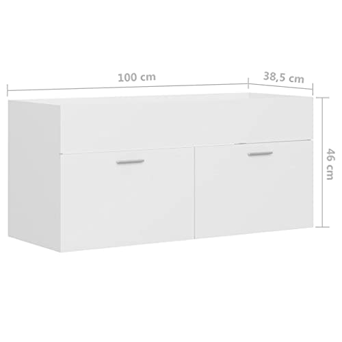 Keyur Mobiletto da bagno sottolavello, Mobiletto