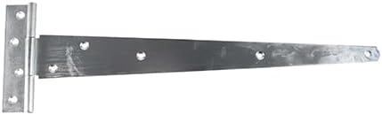 Timco - Pair of Medium Tee Hinges - Zinc (Size 18" - 1 Each)
