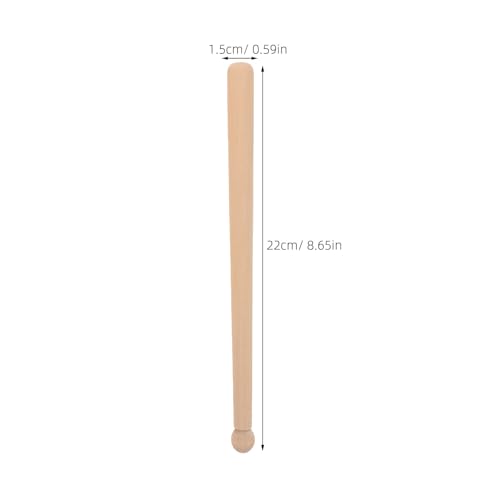 Set 8 baquetas de madera para batería y percusión miniatura 2
