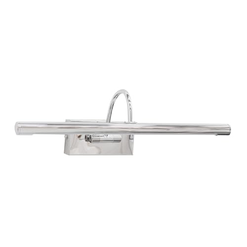 ValueLights | Chrome Integrated LED Picture Wall Light Fitting | Bath Wall Lights, Home Décor & Improvement Essential | IP44 Bathroom