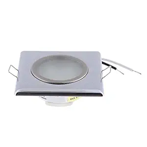 MERISHOPP 24V 3.2W Square 3.25 Inch Recessed LED Ceiling Panel Light Downlight Kit 3000K Parts & Accessories | Boat Parts | Electrical & Lighting