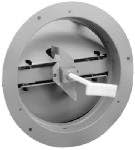 Round Damper Ring, Steel, Brown, 6-In.