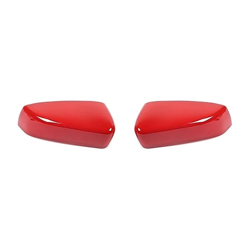 Couverture de rétroviseur rouge en ABS pour Mus&Tang 2009-2013