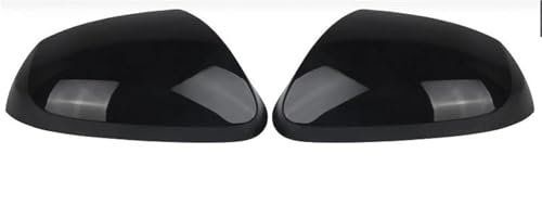 Coque de rétroviseur Hyundai i10 anti-rayures en ABS noir brillant pour portière